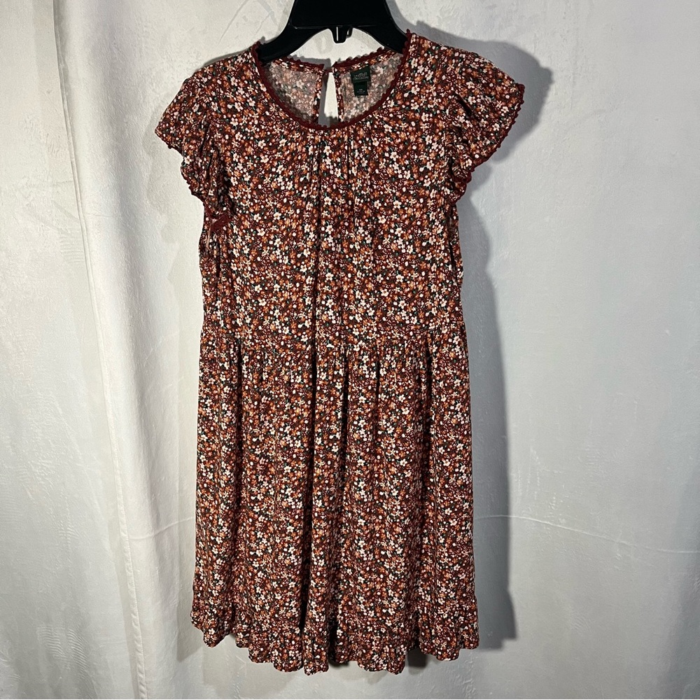 Wild Fable Ruffle Flare‎ Floral Dress Size XS